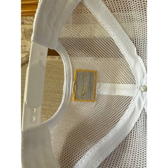 Napa Logo Blue & White Mesh Snapback Cap Amercian Flag - Picture 10 of 15